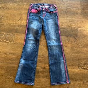 Cowgirl Tuff bling jeans 25x33 (Tall)